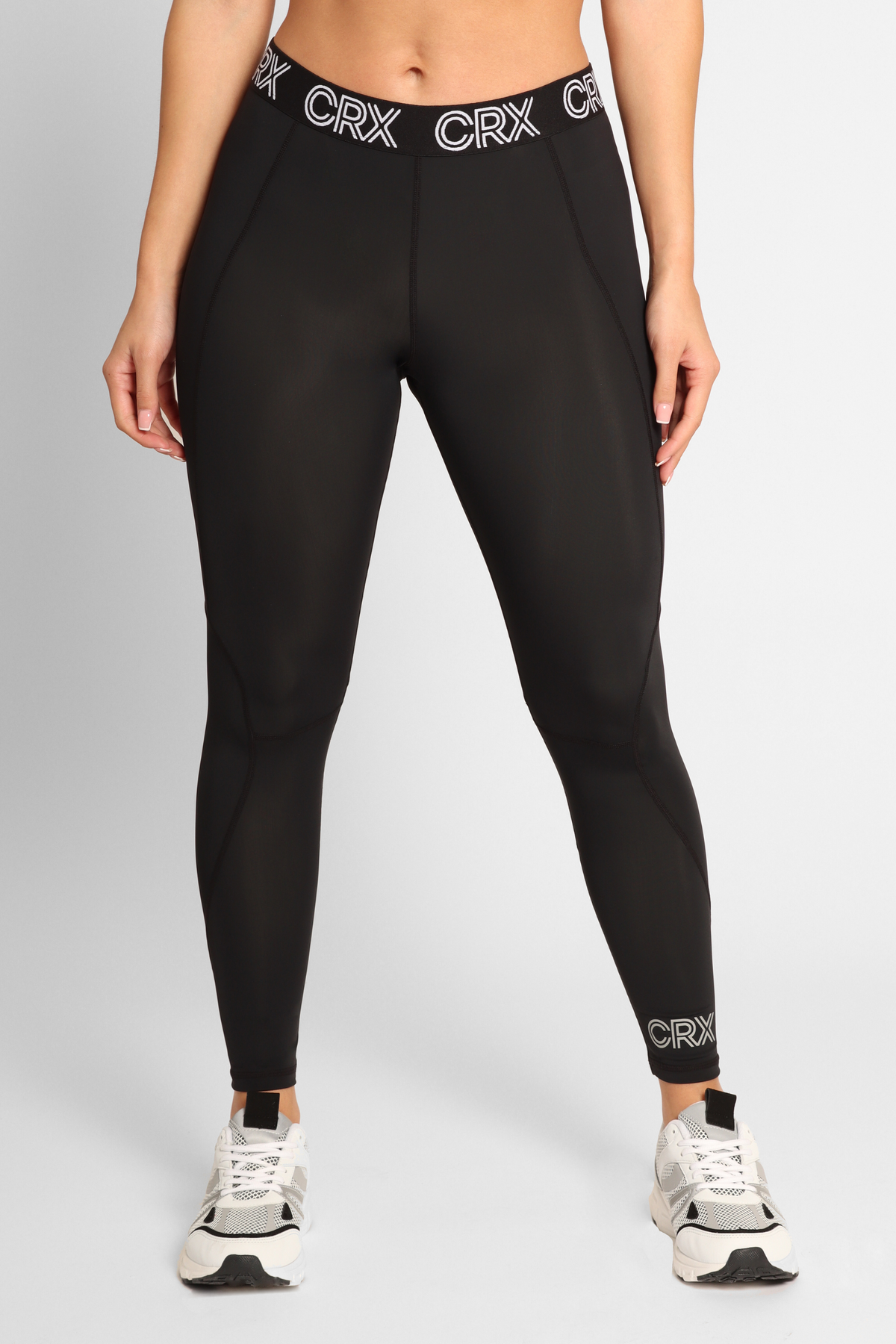 Graphic Compression Knit Leggings - Ready-to-Wear 1AC1O4